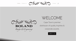 Desktop Screenshot of bolandbadge.co.za
